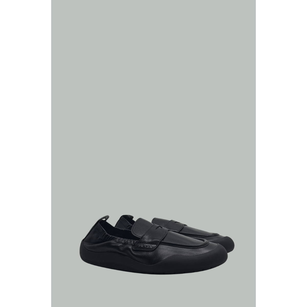 Mocassin Speedrock En Cuir - Noir - PRADA