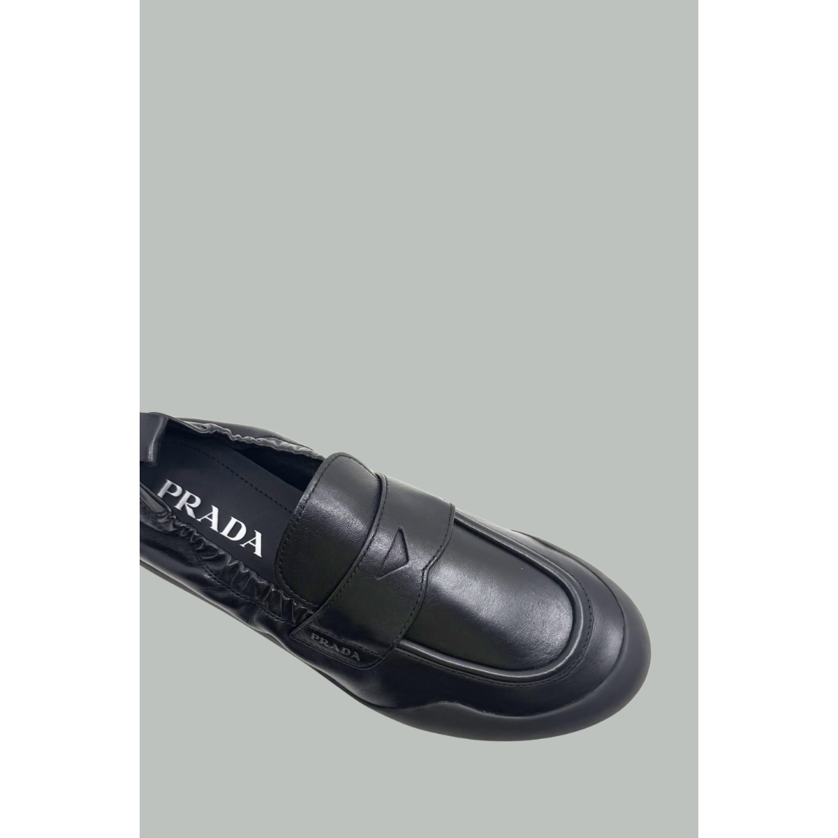 Mocassin Speedrock En Cuir - Noir - PRADA