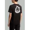 T-Shirt en Coton Avec Logo - Noir - MONCLER