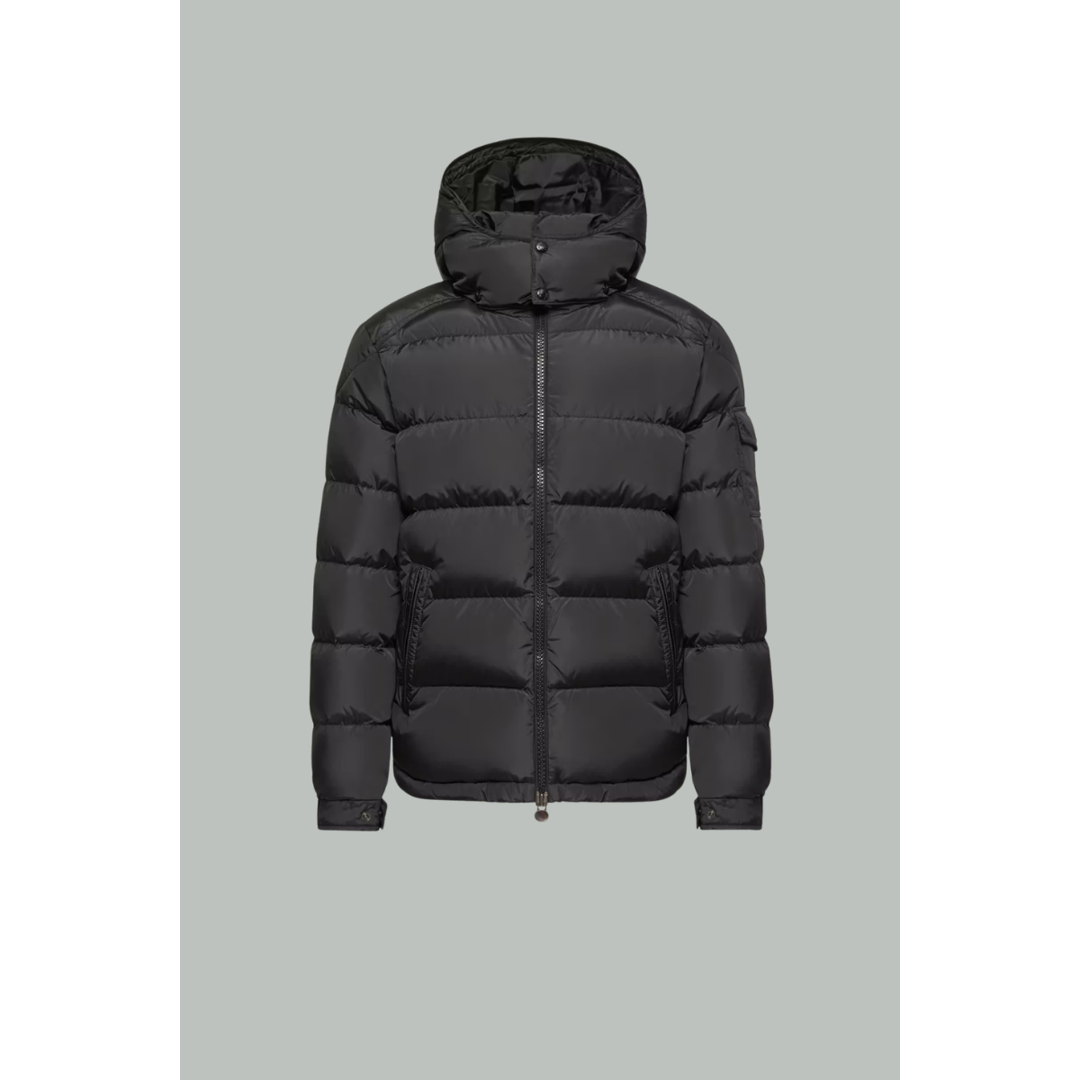 Moncler Maya Matte Short Down Jacket - Navy Blue - MONCLER