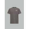 T-Shirt en Coton à Logo - Gris - MONCLER