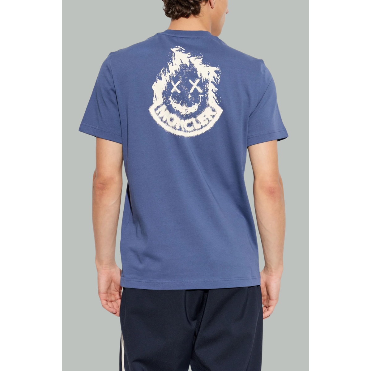Logo T-Shirt - Blue - MONCLER