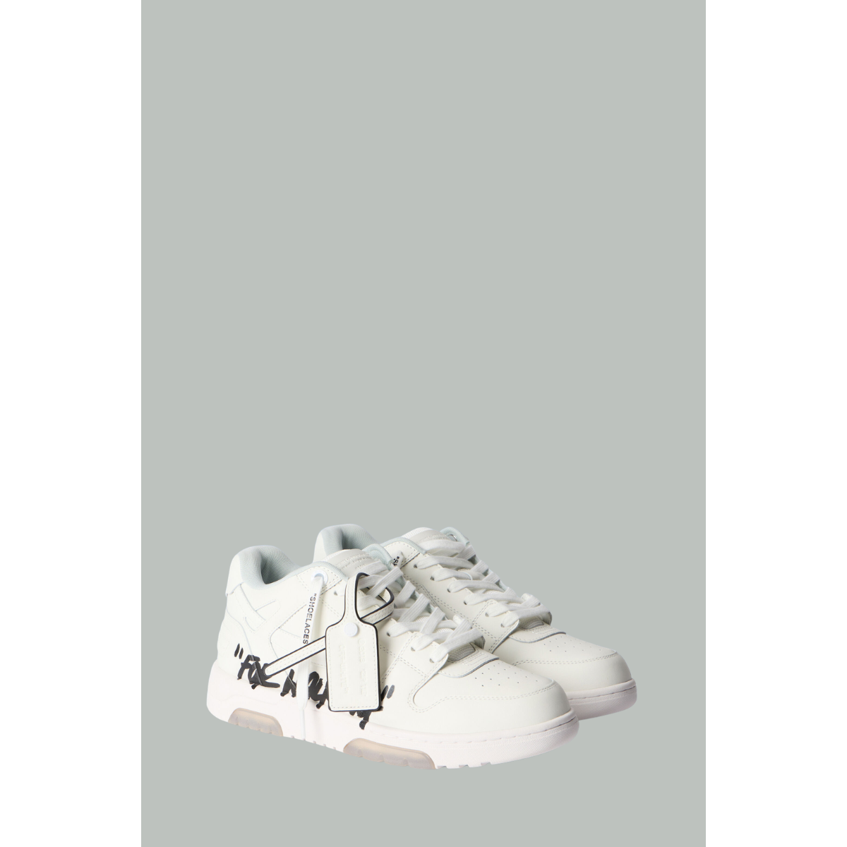 Baskets Out Of Office "for walking" Femme - Blanc / Noir - OFF WHITE
