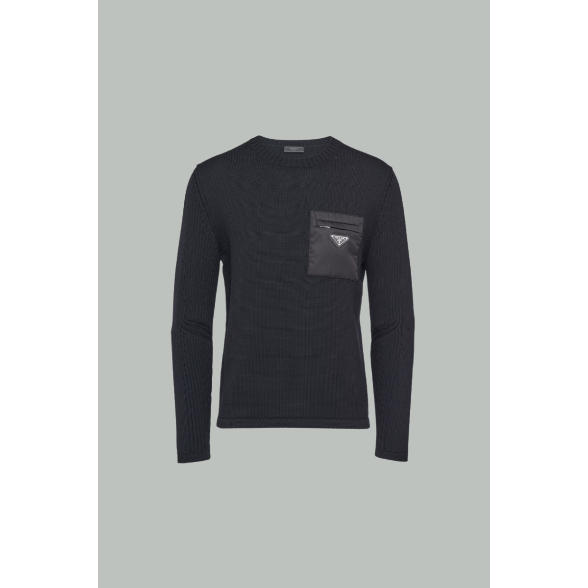 Pull en laine - Noir - PRADA