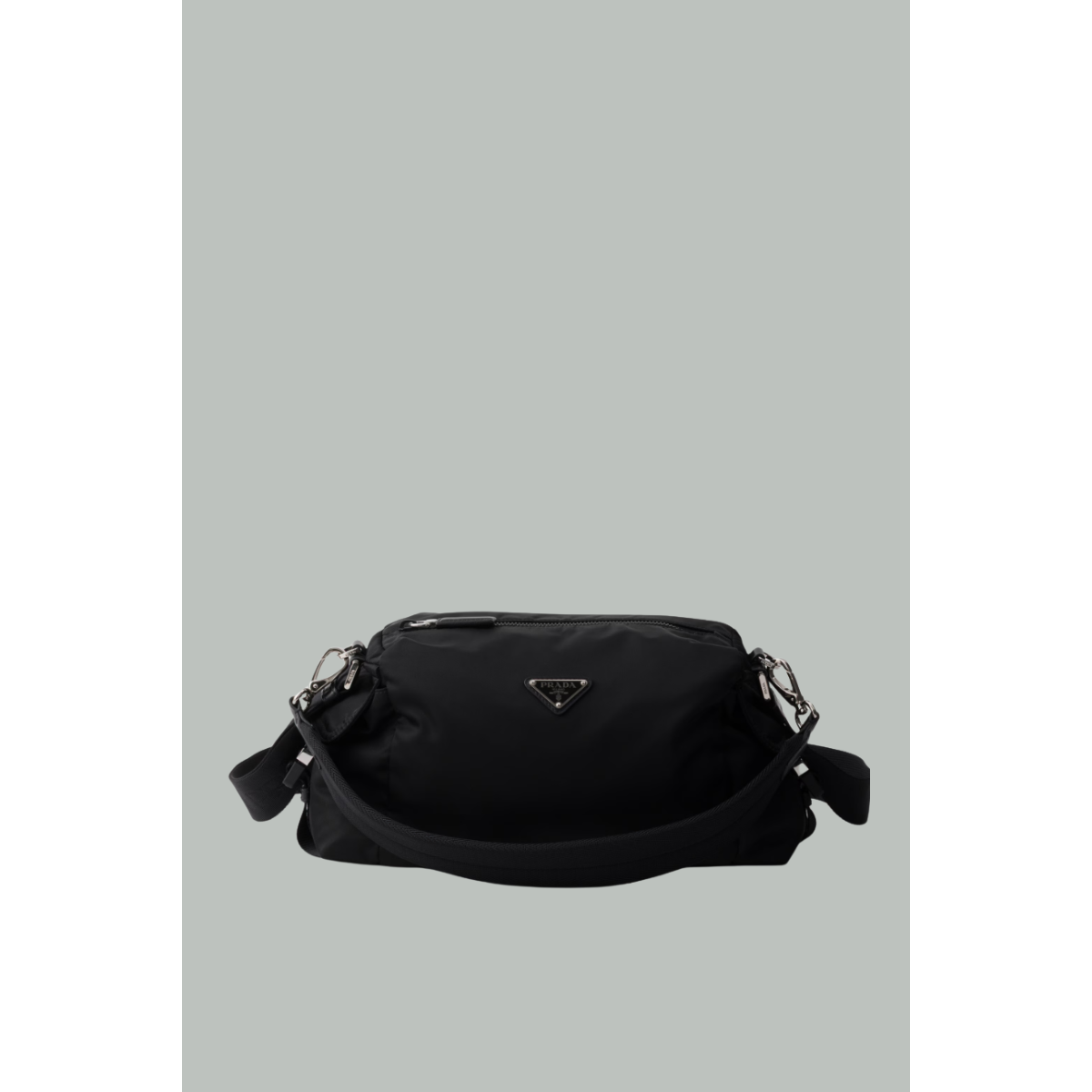 PRADA Explore Leather Bag - Black - PRADA