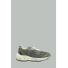 Running Dad Sneakers - Olive Green, Grey and Black - Golden Goose