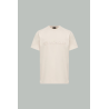 T-shirt en coton à logo - Beige - MONCLER