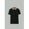 Polo en coton - Noir -  BURBERRY