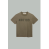 GOLDEN GOOSE Distressed Effect T-shirt - Olive Green