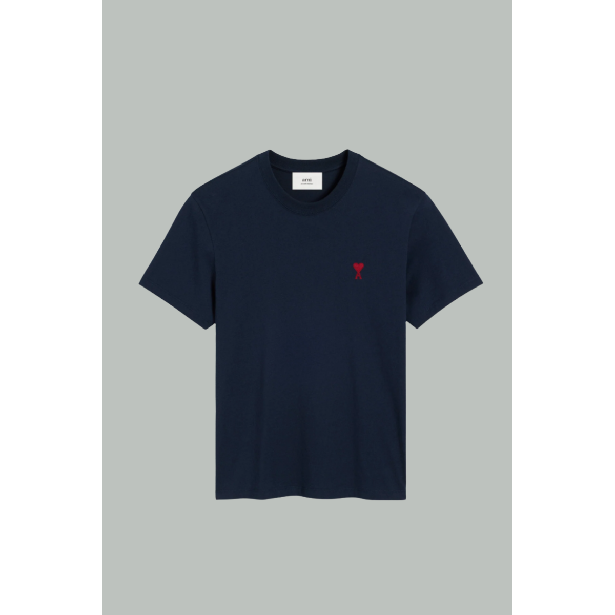 T-shirt ami de coeur - Navy - AMI PARIS