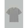 T-Shirt Cassandre En Piqué De Coton - Gris - SAINT LAURENT
