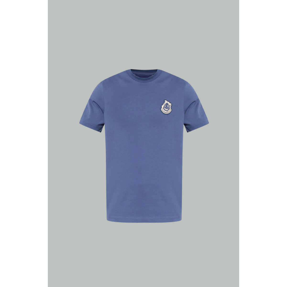 T-Shirt Avec Logo - Bleu - MONCLER