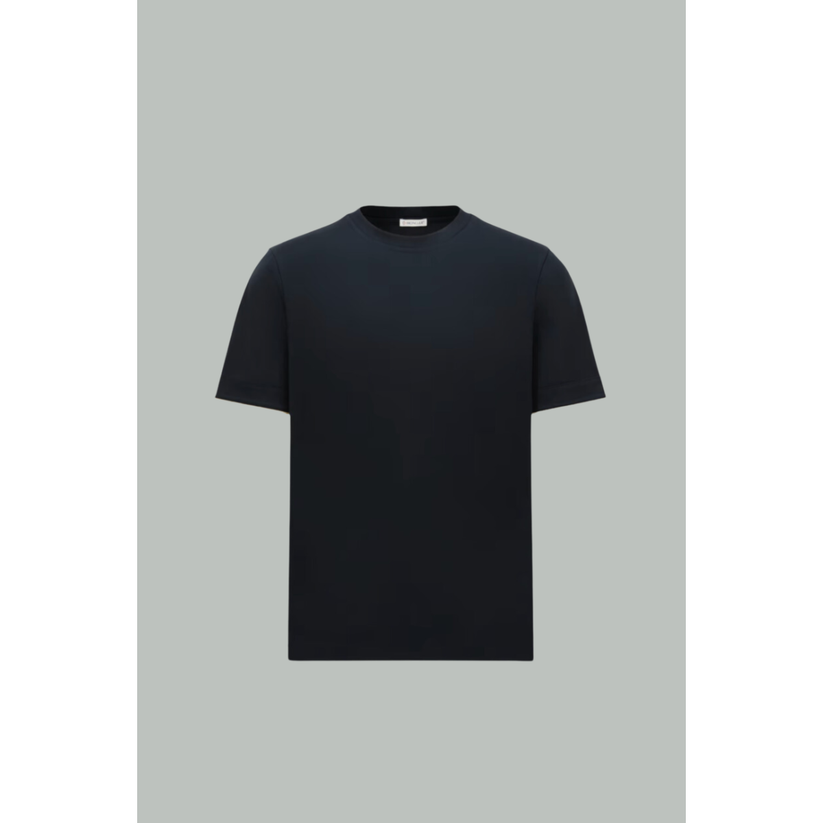 Cotton T-shirts - Navy Blue - MONCLER