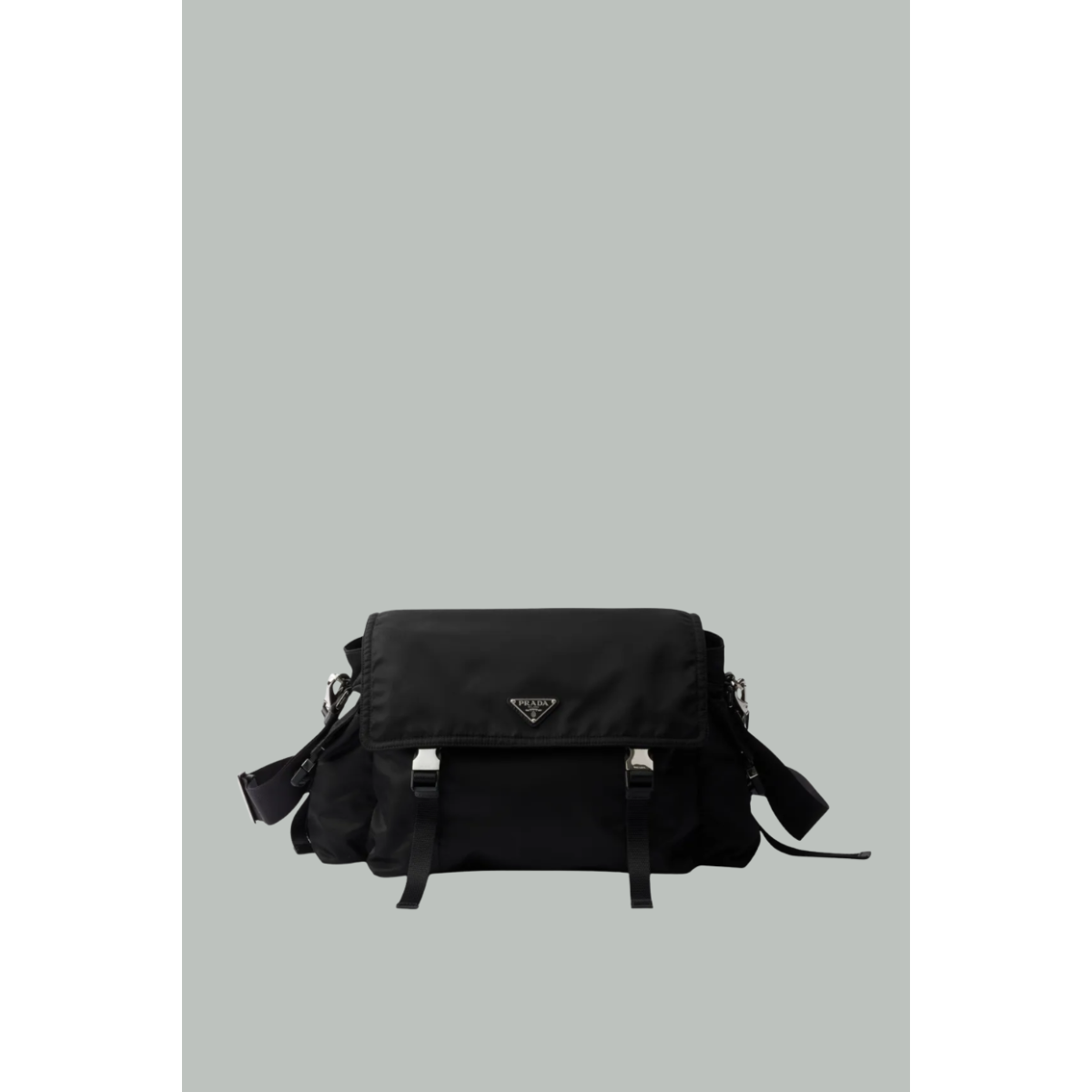 Prada Explore Bag - Re-Nylon - Black - PRADA