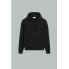 HOODIE COEUR NOIR 2 COTON