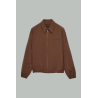Blouson En Tissu Technique - Nylon - Marron - PRADA