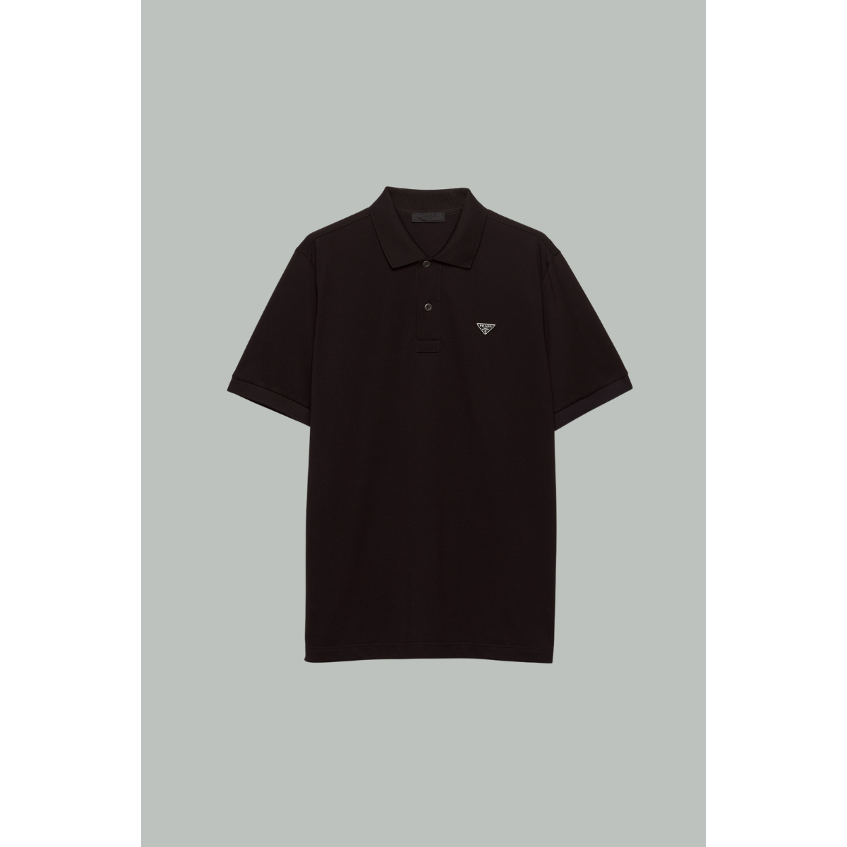 POLO NOIR COTON PRADA