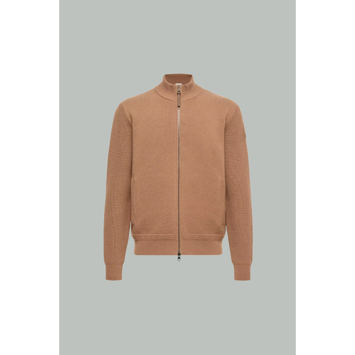 GILET PATCH CAMEL LAINE ET CACHEMIRE MONCLER