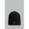 Bonnet En Cachemire Mélangé - Noir - MONCLER