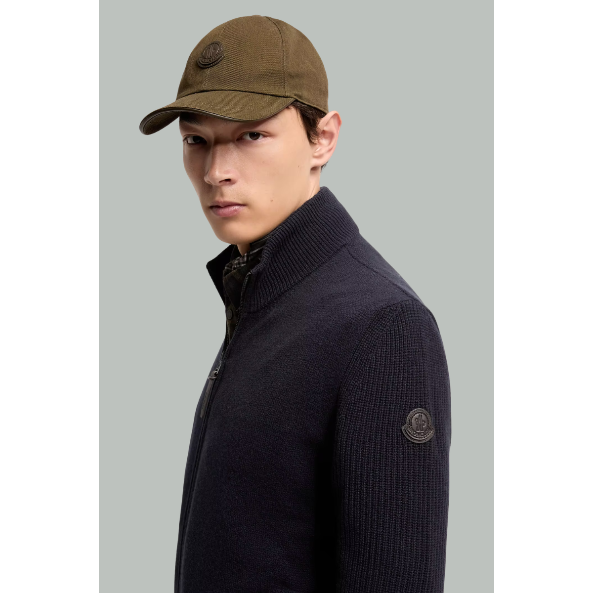 PULL ZIP NAVY LAINE MONCLER