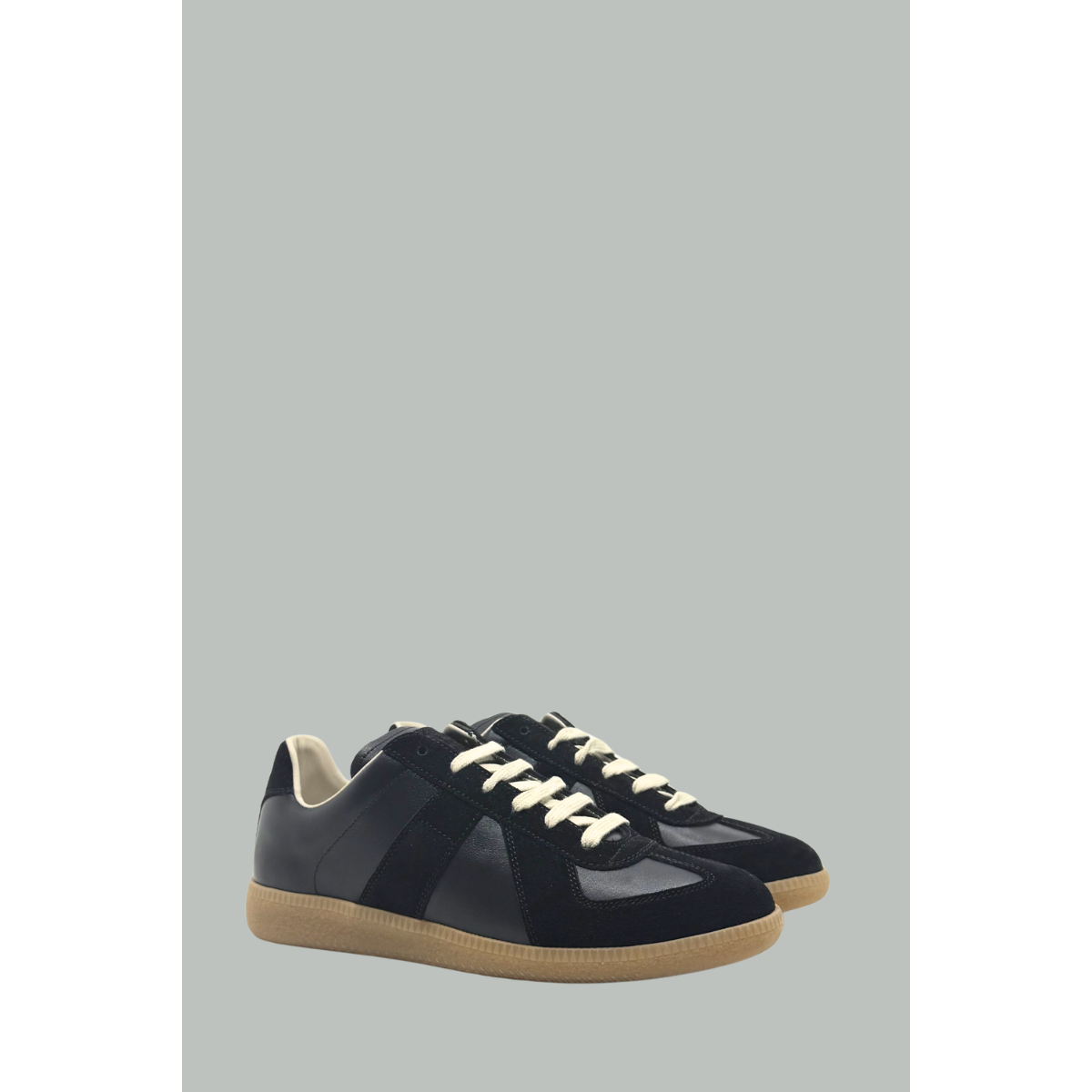 Baskets Replica - Homme - Noir - MAISON MARGIELA