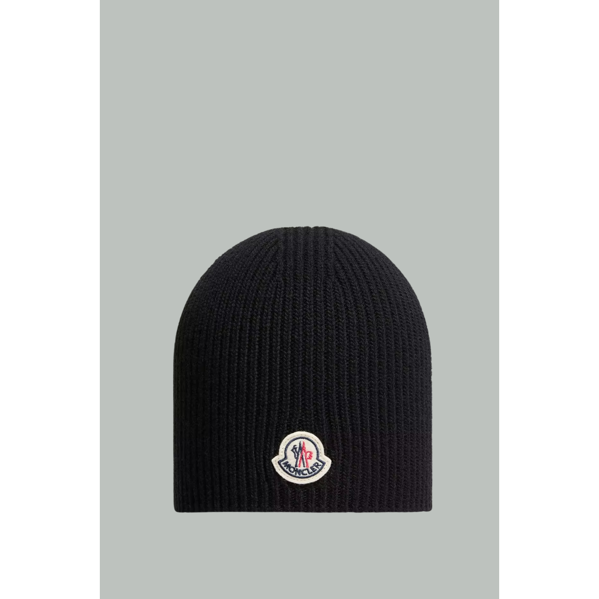 Bonnet En Laine à Logo - Noir - MONCLER