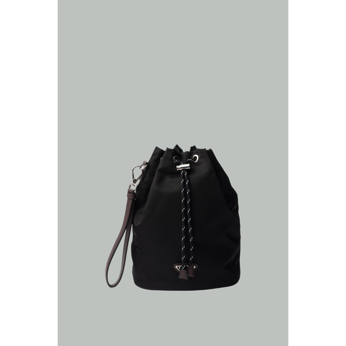 SAC BOURSE NOIR RE-NYLON PRADA
