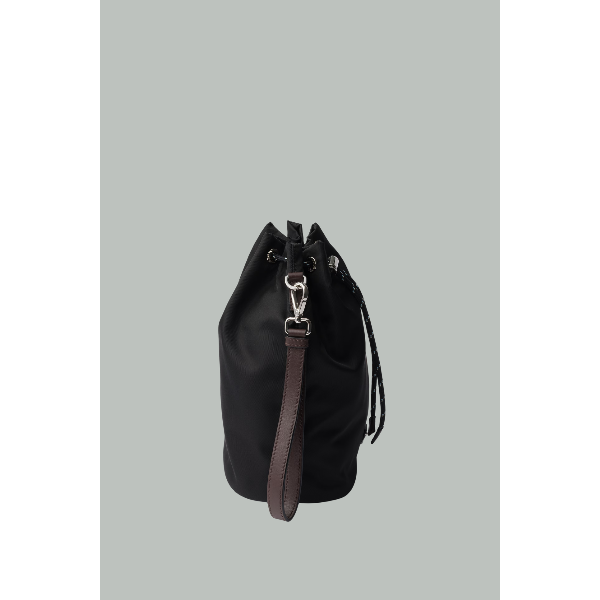 SAC BOURSE NOIR RE-NYLON PRADA