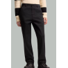 Pantalon En Gabardine Stretch - Noir - MONCLER