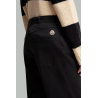 Pantalon En Gabardine Stretch - Noir - MONCLER