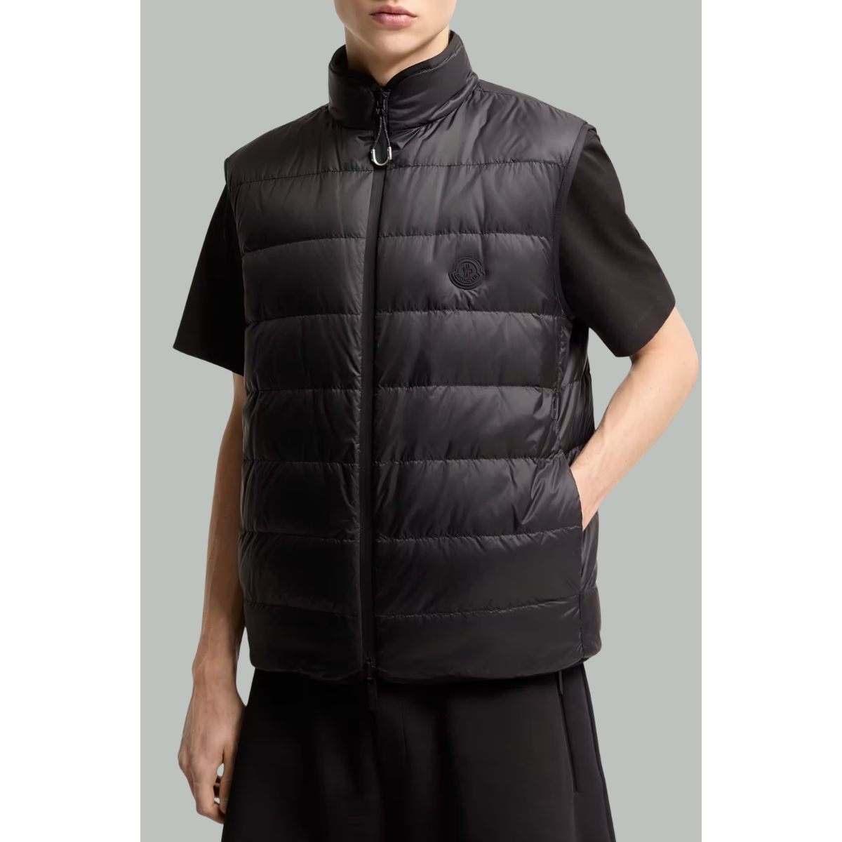 Doudoune Sans Manches Réversible En Molleton Teddy - Noir - MONCLER