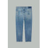 Jean Slim Homme Au Délavage Moyen - Bleu - GOLDEN GOOSE