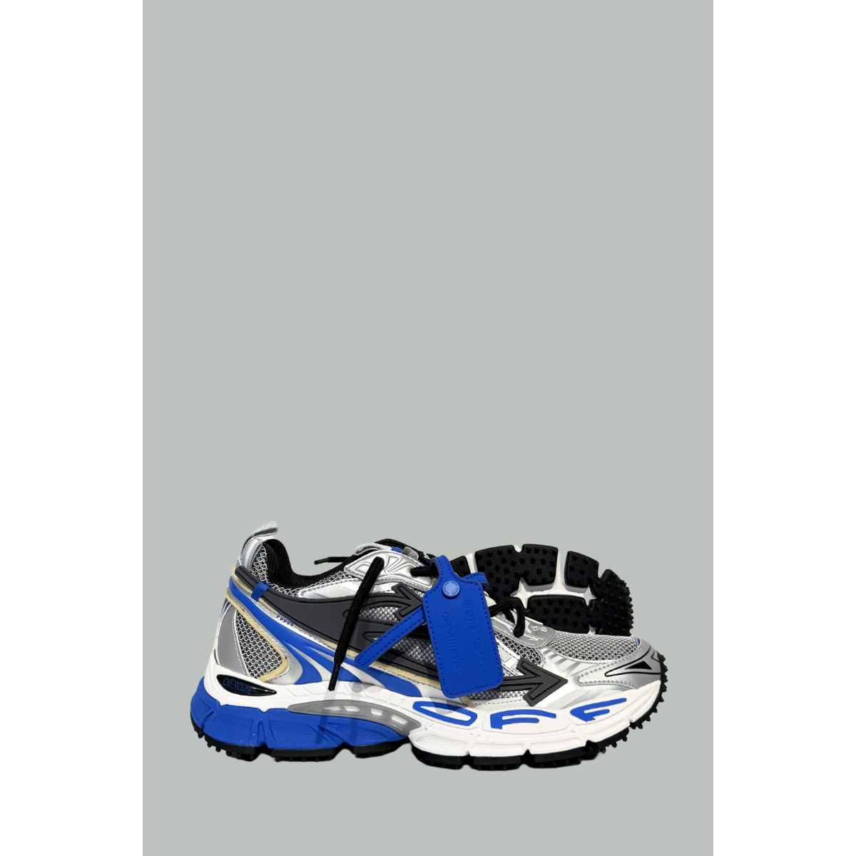 Baskets Be Right Back - Homme - Bleu/Gris - OFF WHITE