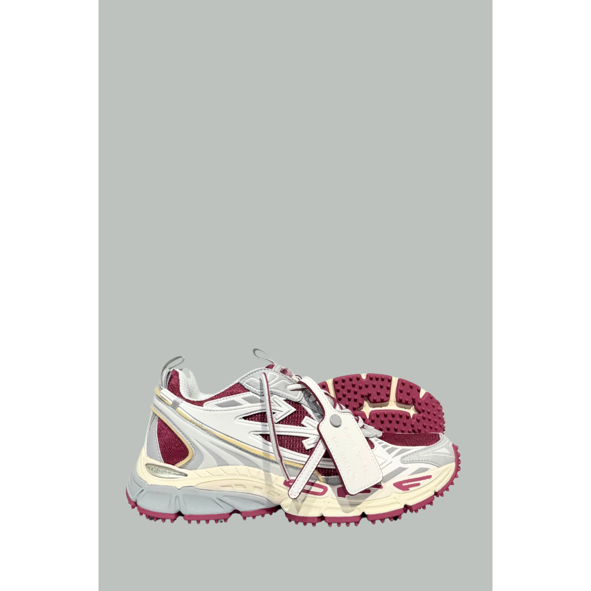 Baskets Be Right Back - Homme - Blanc/Fuschia - OFF WHITE