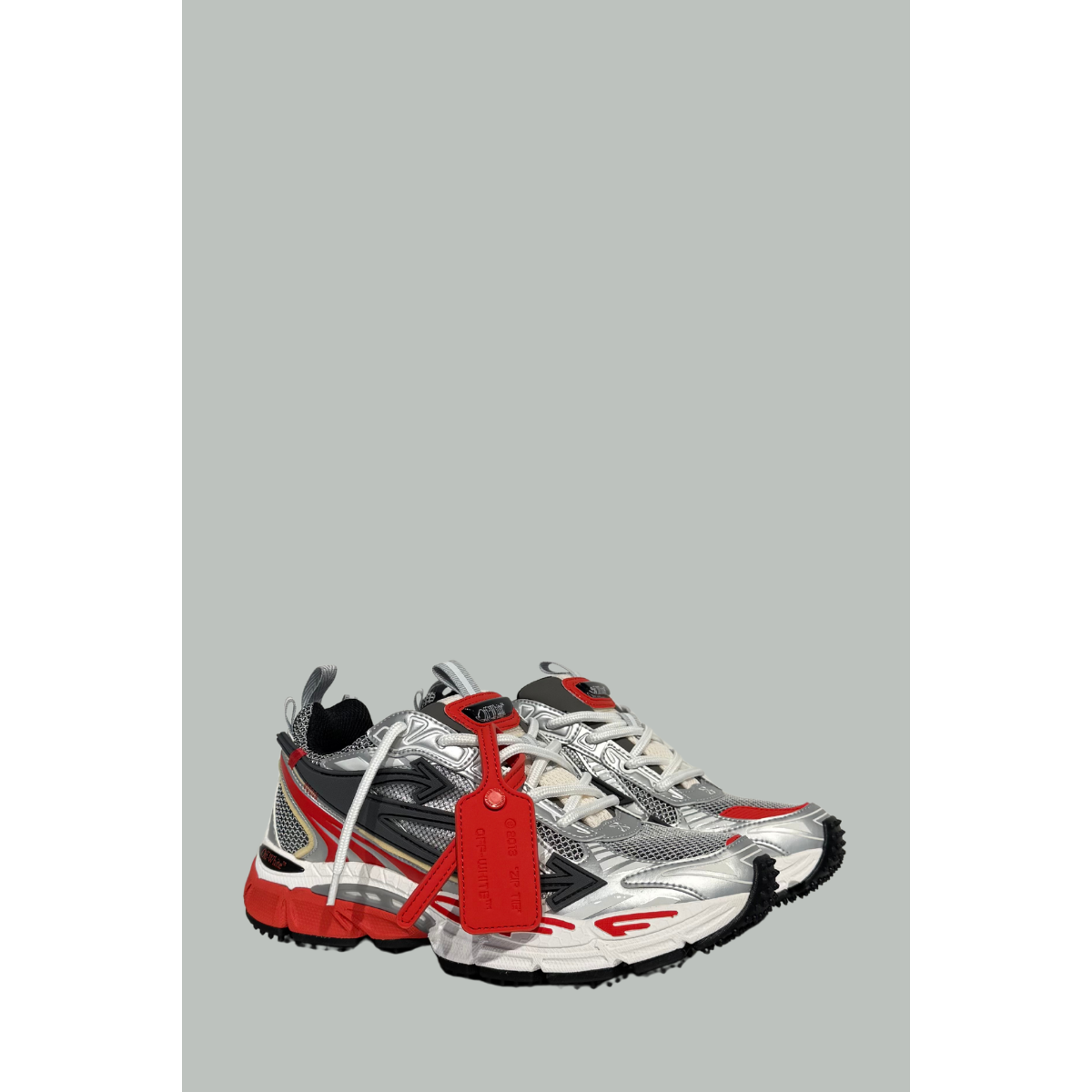 Baskets Be Right Back - Homme - Rouge/Gris - OFF WHITE