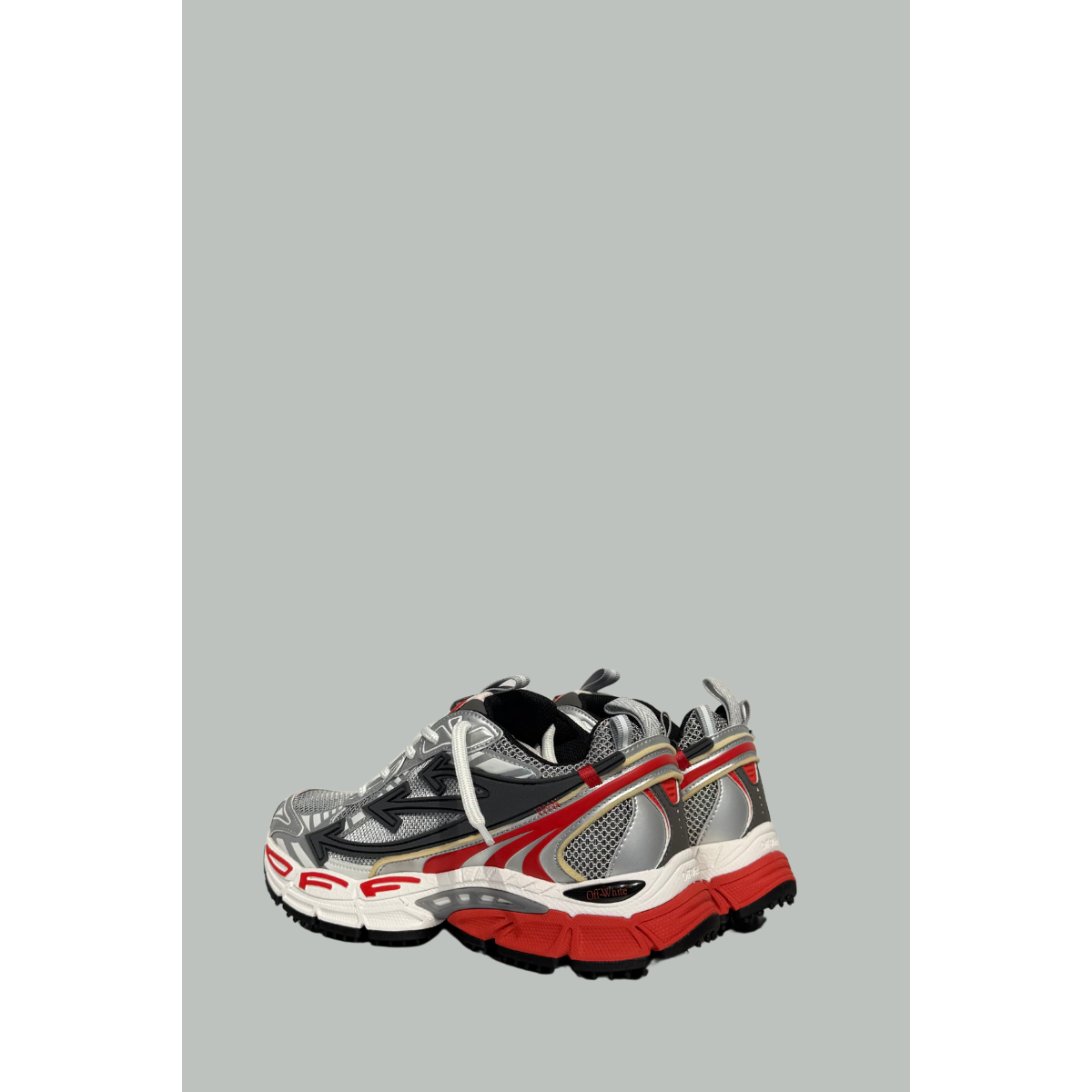 Baskets Be Right Back - Homme - Rouge/Gris - OFF WHITE