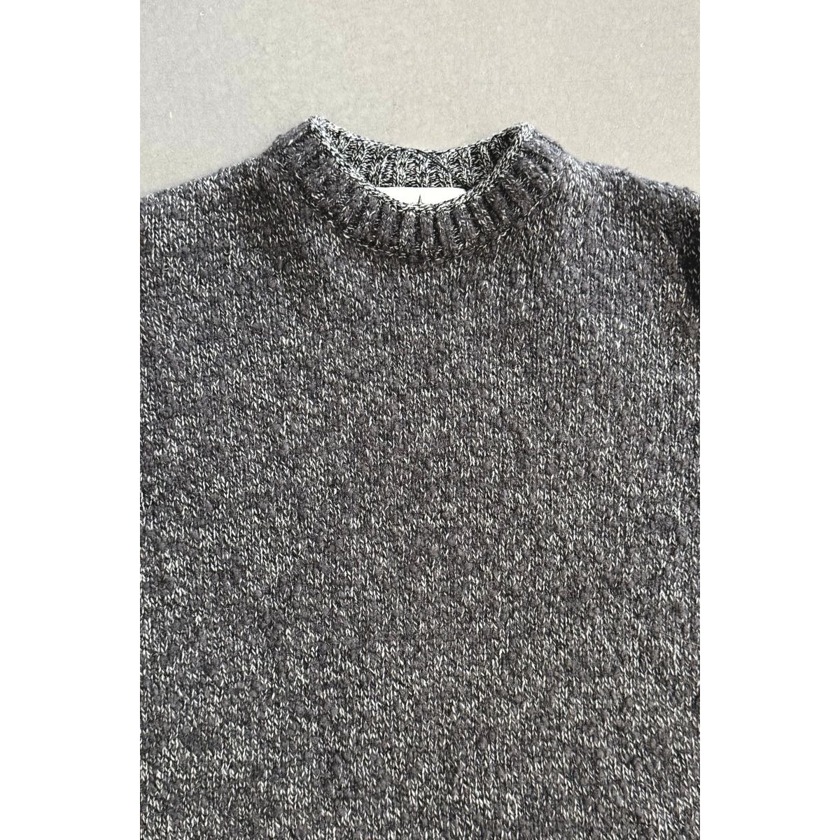 Pull Ras-Du-Cou Coupe Ample Avec Finitions Côtelées - Gris - STONE ISLAND