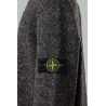 Pull Ras-Du-Cou Coupe Ample Avec Finitions Côtelées - Gris - STONE ISLAND