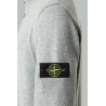 Pull À Glissière Courte Coupe Regular Avec Patte De Boutonnage - Gris Chiné - STONE ISLAND