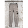 Pantalon De Survêtement Coupe Fuselée Regular Avec Taille Elastiquée - Gris - STONE ISLAND
