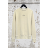 Sweat-Shirt Ras-Du-Cou Coupe Oversize - Sable - STONE ISLAND
