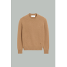 Cashmere Ami de Cœur Sweater – Brown – AMI PARIS