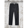Relaxed-Fit Trousers with Two Zipped Rear Pockets – Black - STONE ISLAND
