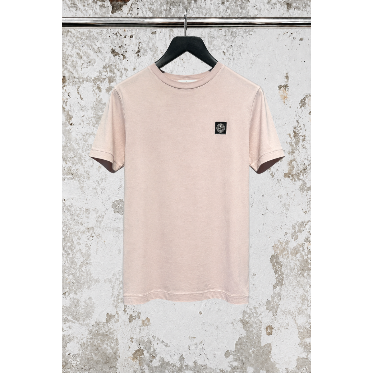 TS PATCH VIEUX ROSE