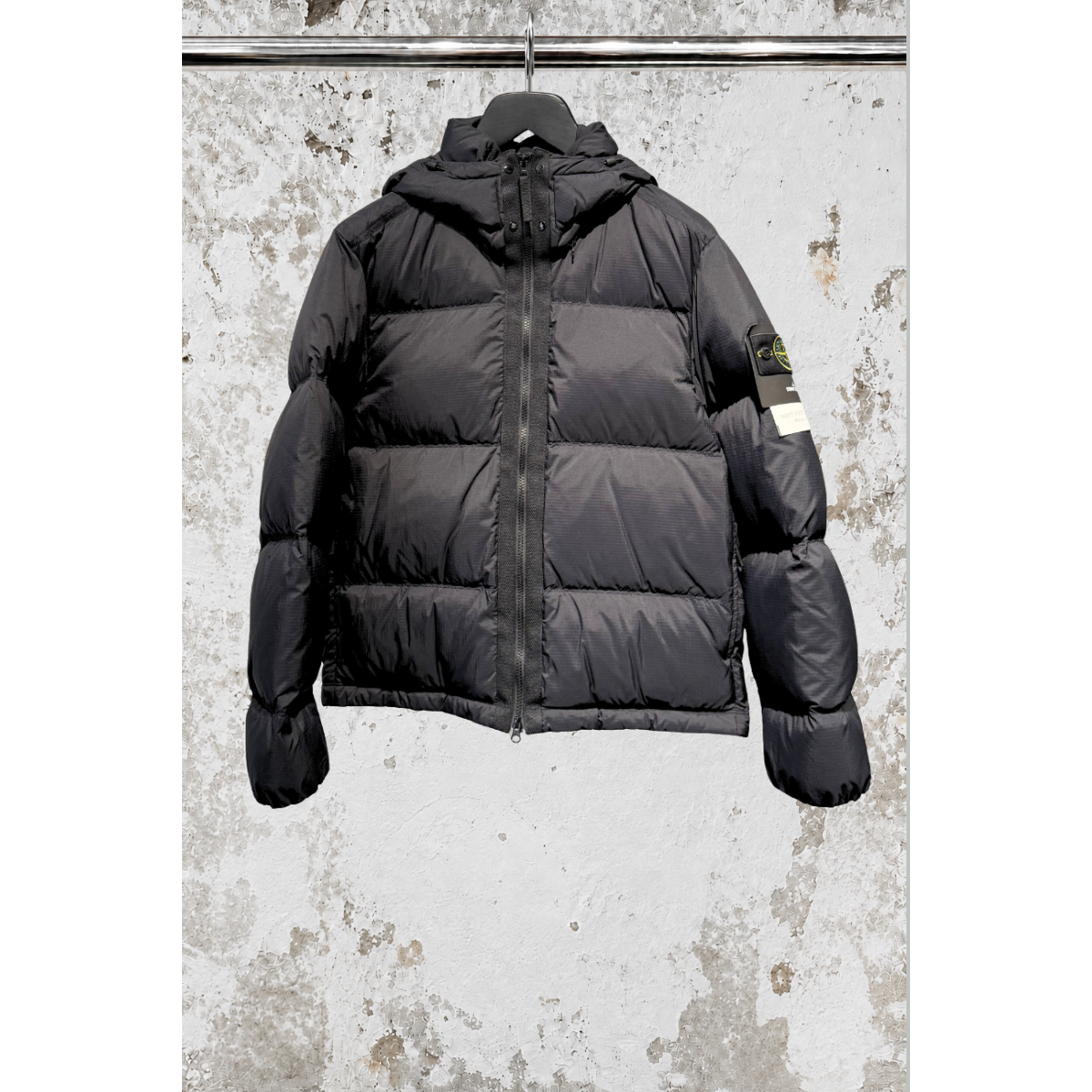 Doudoune En Nylon Ripstop Cordura - Noir - STONE ISLAND