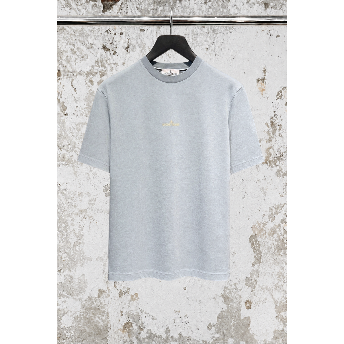 T-shirt Coupe Regular Avec Imprimé « Desert » - Gris Cendré - STONE ISLAND