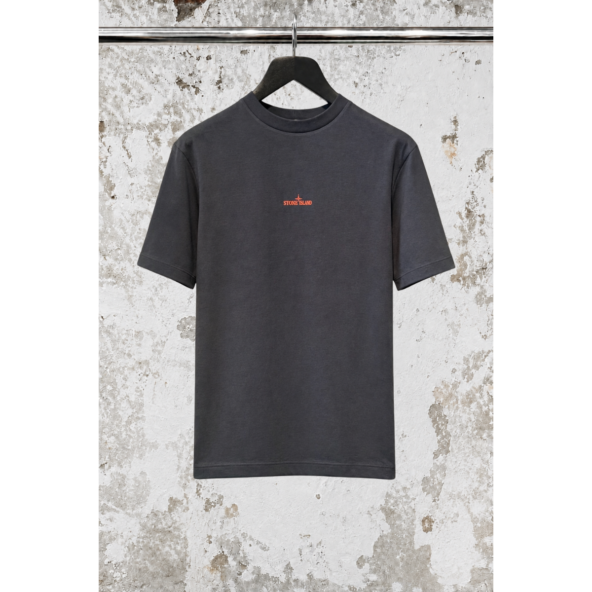 T-shirt Coupe Regular Avec Imprimé « Desert » - Bleu Marine - STONE ISLAND