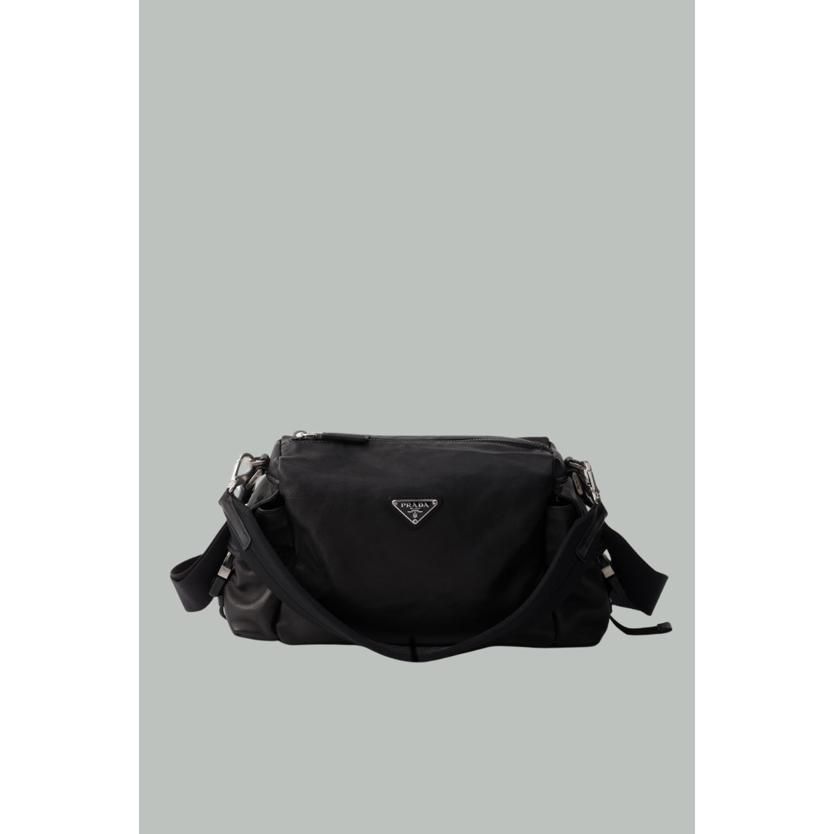 Sac En Cuir Prada Explore - Noir - Prada