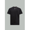 Cotton T-Shirt with Logo - Black - MONCLER GRENOBLE