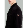 Doudoune-Chemise Gelt Côtelée - Noir - MONCLER GRENOBLE